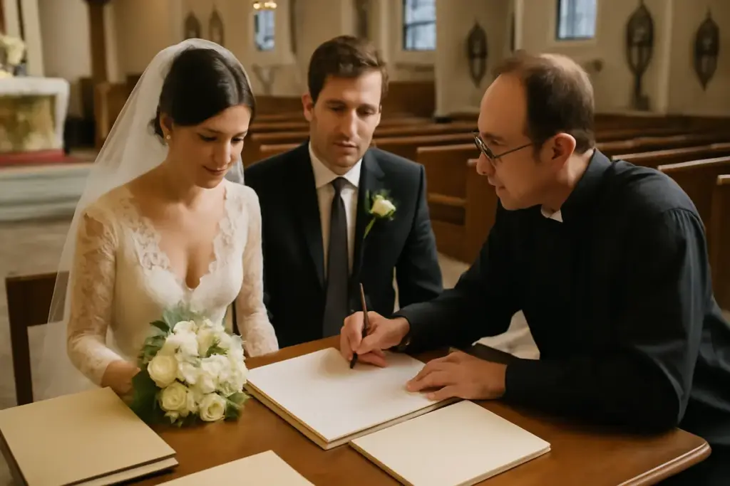 Matrimonio religioso in parrocchia: dettagli burocratici che spesso sfuggono agli sposi